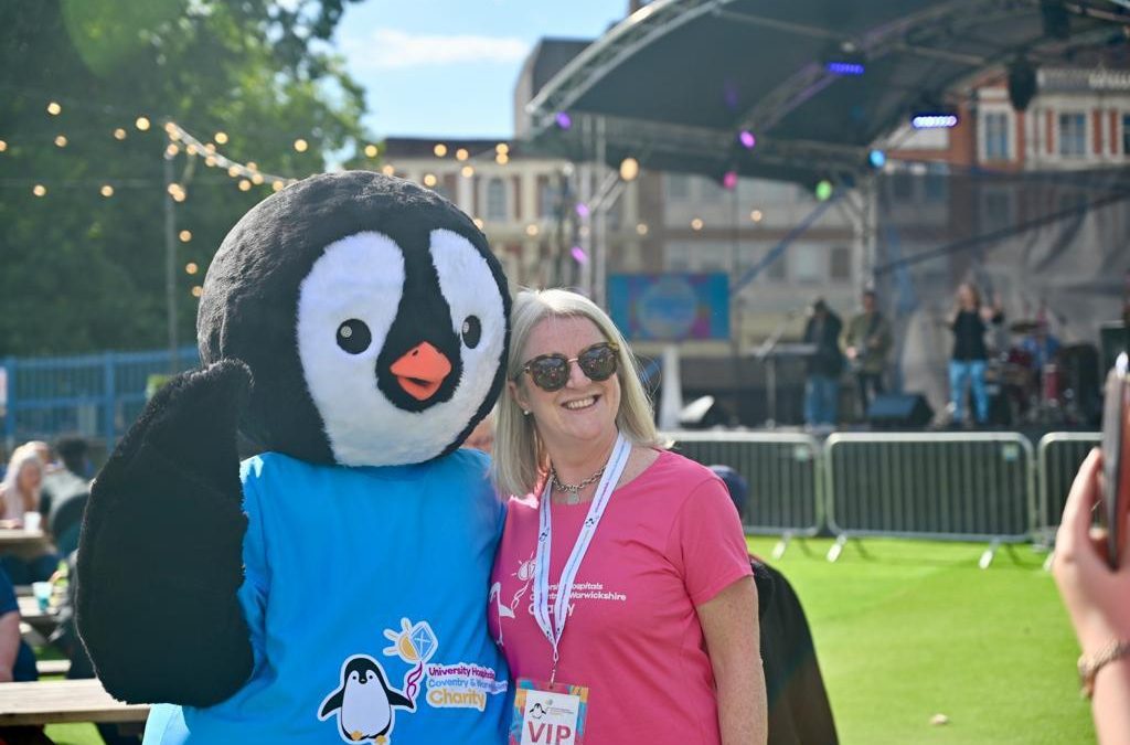 Fun in the sun as hundreds enjoy festival supporting the work of UHCW Charity