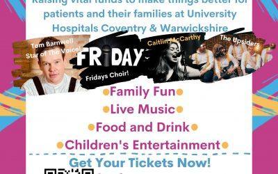 It’s nearly here, THE summer celebration that you’ve been waiting for…UHCW Charity Fest!